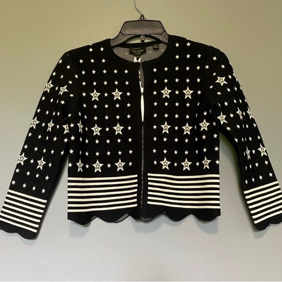 Ted baker London Stars and Stripes cardigan - Picture 3 of 9